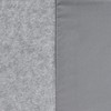 Muji 83412777 Smooth Fleece Pillow Cover, Gray, 16.9 x 24.8