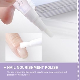 Lápiz Nutritivo para Cutículas de Uñas, 10 Piezas, Aceite Mineral Oil y Beeswax, Formato Portátil, Varios Estilos, Uso en Salón de Manicura y Tienda Estilo Aleatorio