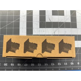 SunPower 518636 End Clamp, Wedge, InvisiMount Assembly, Box of 4