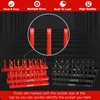 8 Piece Metric & SAE Socket Organizer Tray Set, 1/4-Inch,