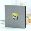 Linen Cover Photo Album Self Adhesive Laminated Photo Album with