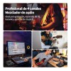 Teyun Mezclador Tarjeta De Audio De 4 Canales Bluetooth