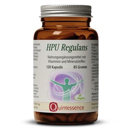 Quintessence HPU Regulans 120 Capsules - For Increased Nutrient Requirements for HPU/KPU - Matched Mix of Vitamins and Minerals without Additives - Vegan - Produced in Germany