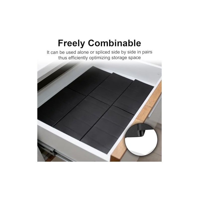 Spice Rack Drawer Kitchen Spice Organiser Pack of 6 |