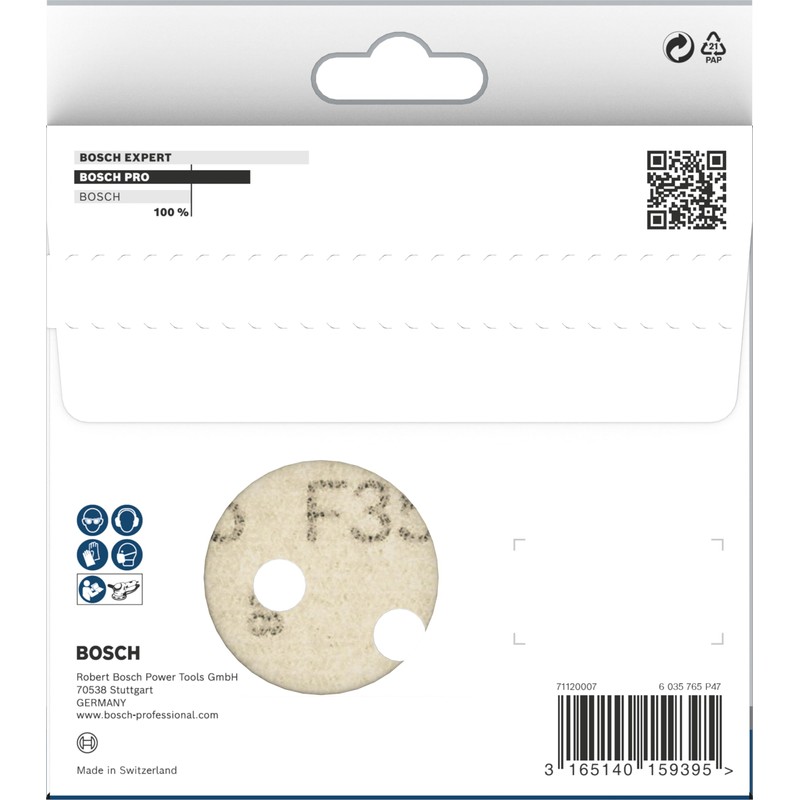 BOSCH (Bosch) sanding paper 125mmƒÓ # 400 (5 pieces) [2,608,605,121]
