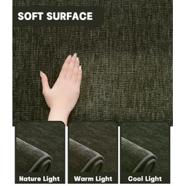 YIHOUSE Bathroom Rug Set 2 Piece, Memory Foam Green Bath Mat Set Non-Slip Quick Dry Bath Mats for Bathrooom