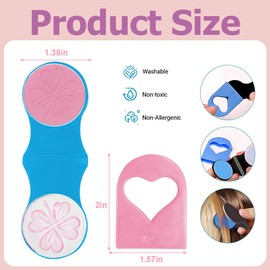 WUSJCOF 8 Stück Haarpuder, Buntes waschbares Haarspray, Temporäre Haarfarbe für Mädchen, Kinder und Jugendliche (5-15 Jahre alt), Perfekt für Weihnachts- oder Geburtstagsgeschenke (Pink etc.)