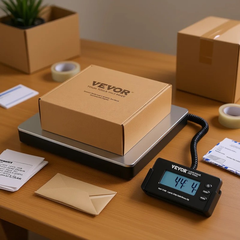 Digital Shipping Scale 440 Lbs X 1.7 Oz Heavy Duty