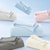 Cooling Fitted Sheet Set Queen Size, Q-Max>0.4, Charcoal Grey