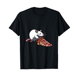 Mouse Rat Italian Dish Pizzetta Baker Foodie Pizza T-Shirt