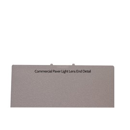 Replacement Lens for Kerr Lighting Commercial 4 x 8 Paver Light, White(ComLens)