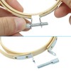 Dijedev 12PCS 3 Inch Embroidery Hoops, Bamboo Circle Cross Stitch