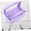 Healeved Manicure Tool Cleaning Case Nail Art Tools Sterilizer Non-slip