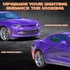 AreLokpri Dynamic Front Rear Bumper Side Marker Lights Compatible with
