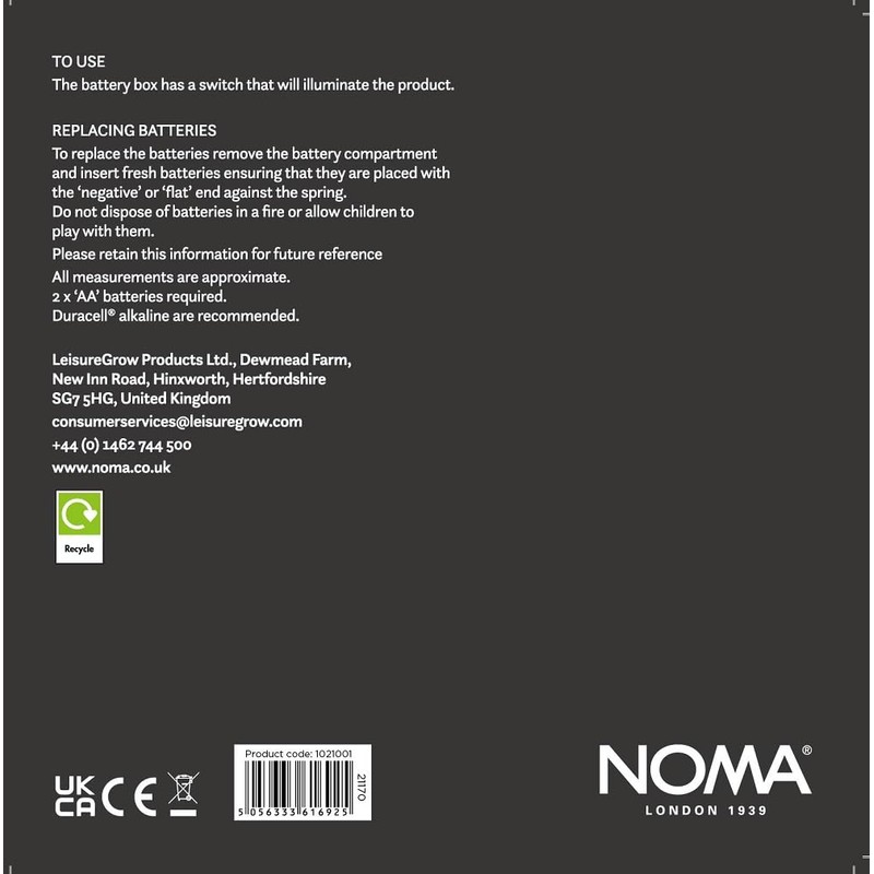 Noma Light-Up Warm White Metal Gold Star, 29 cm (Pack