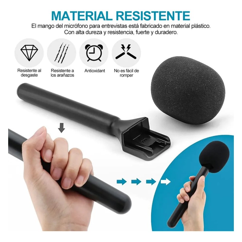 Adaptador De Micrófono Inalámbrico Para Entrevistas
