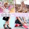 6 Pieces Rhinestone Shoe Laces Crystal Glitter Rope Rhinestone Hoodie