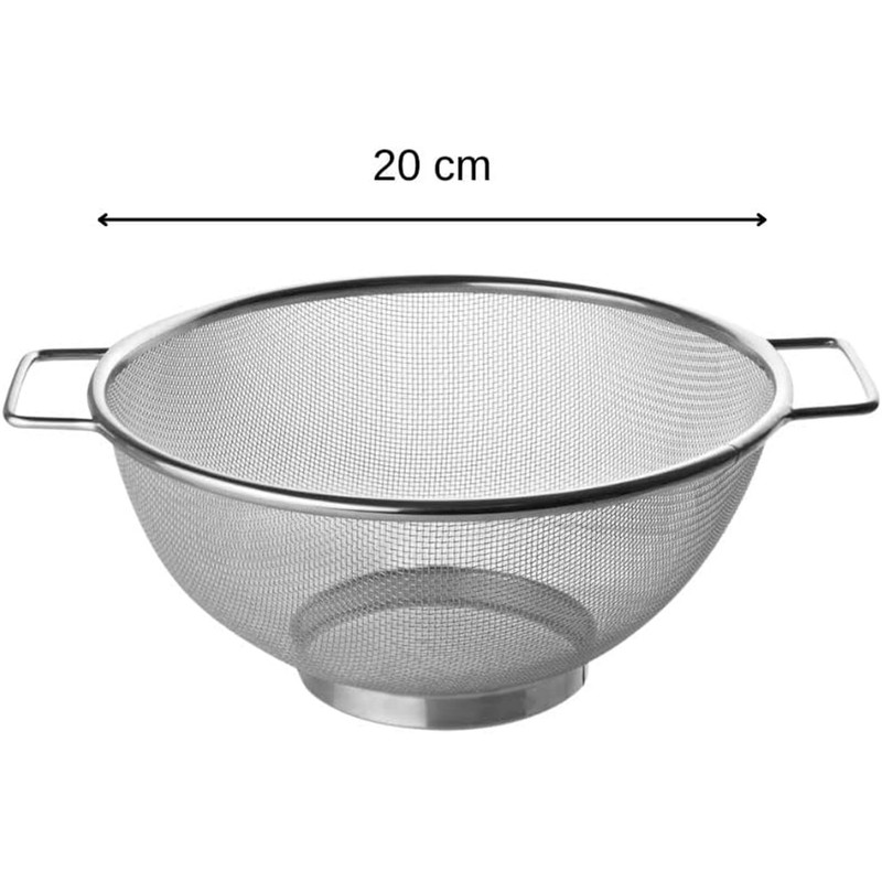 Fackelmann Colapasta 20 cm In Acciaio Inossidabile - Rete Fine