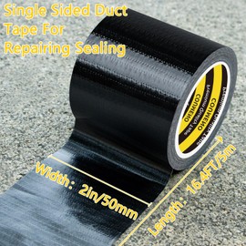 COUMENO Heavy-Duty Rubber Adhesive Tape 2inX16.4FT Strong Bonding for Repair Sealing and Fixing Ideal for Pipes Home Office and Industrial Use