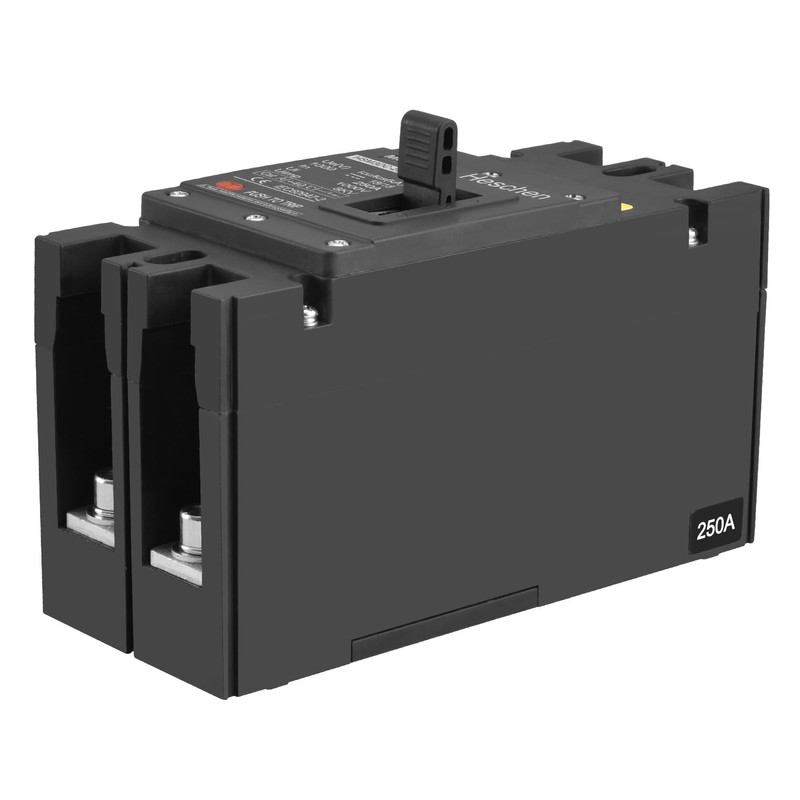 Heschen DC Molded Case Circuit Breaker MCCB, 2 Poles, DC1000V