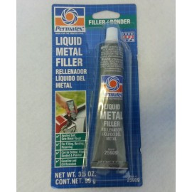 Permatex 25909 - Liquid Metal Filler - 3.5oz Tube