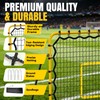 JIRTEMOT 5×4FT 3-in-1 Soccer Rebounder & Goal Net Set