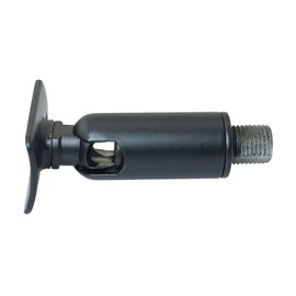 RLECS 2PCS Black Sloped Ceiling Adapter 180 Degree Swivel Sloped Ceiling Light Adapter M10 Thread Chandeliers Ceiling Pendant Lighting Adapter for Chandelier Ceiling Pendant Light