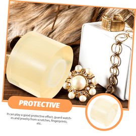 OHPHCALL Electrostatic Watch Repair Film Transparent Protective Tape for Jewelry Frame No Glue Tape for Watch Demagnetizer