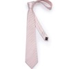 DiBanGu Men's Tie Set Silk Striped Checked Tie with Pocket