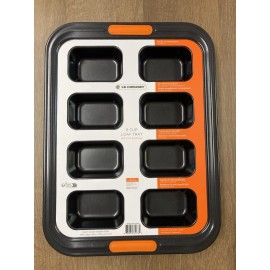 Le Creuset 8 Cup Mini Loaf Tray LE CREUSET Toughened Non-Stick Metal Bakeware Pan NWT
