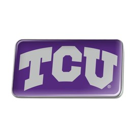 GRAPHICS & MORE TCU Primary Logo Metal Rectangle Lapel Hat Pin Tie Tack Pinback