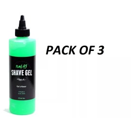 Tomb45 Shave Gel Vitamin E Aloe Vera Original 8oz - PACK OF 3