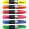 STABILO 71/6 - LUMINATOR Chisel Tip Highlighter Assorted PK6