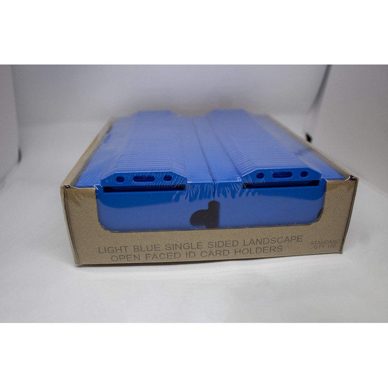 ALG ID Cards - Light Blue Single Sided Rigid ID