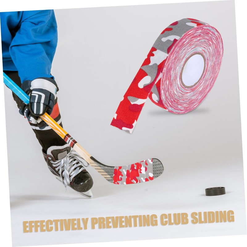 KOMBIUDA 2rolls Hockey Tape Slip Protective Tape for Ice Hockey