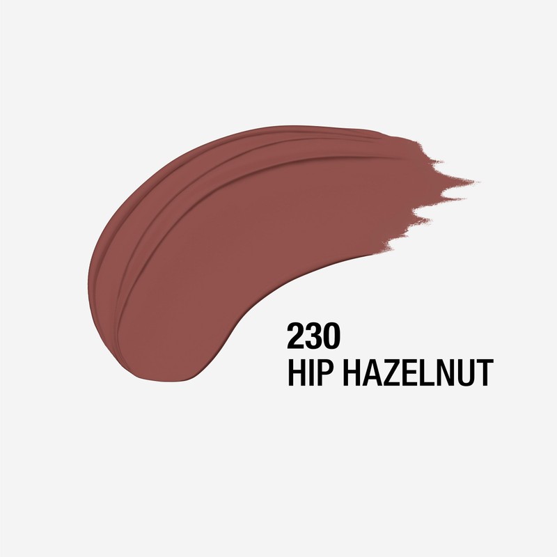 Manhattan Lasting Perfection Satin Lipstick 230 Hip Hazelnut Lipstick for