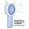Mini Handheld Fan 3 Levels Adjustable USB Rechargeable Cute Rabbit