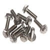 M8 x 30mm Flanged Hex Bolts Fully Threaded A2 Stainless