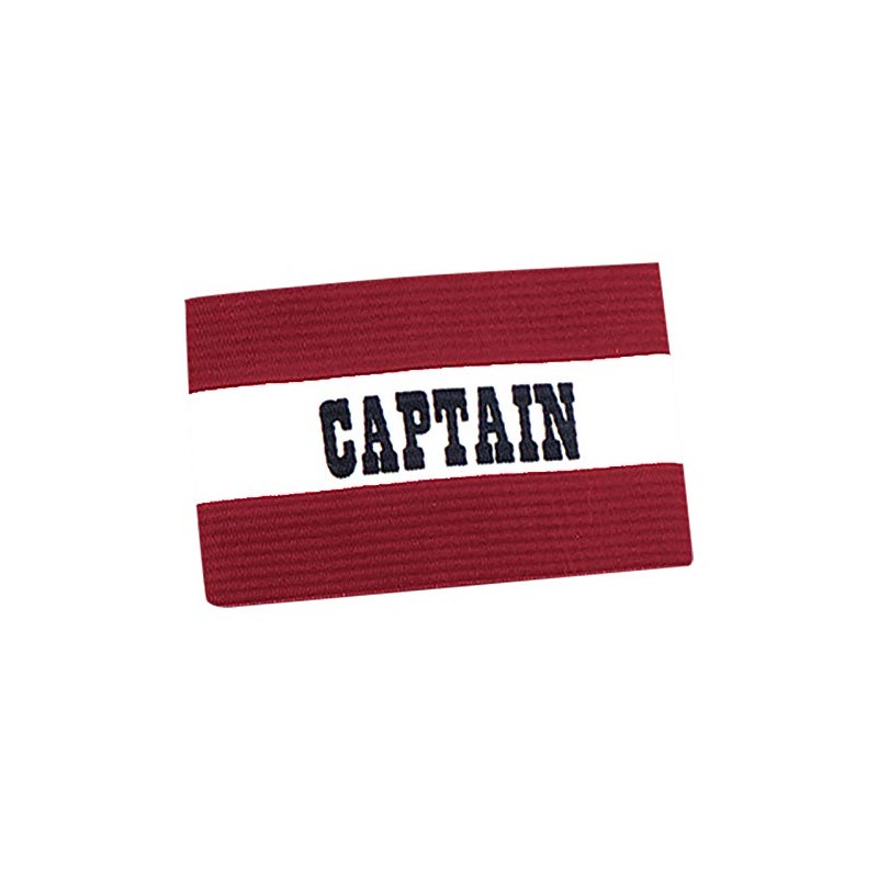 CHAMPRO Captain's Arm Band (Scarlet/White, Youth)