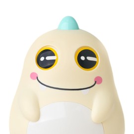 F Fityle Crawling Time Wobbling Dinosaur Tumbler Toy Dinosaur Wobble Toy Musical Doll Toy for Babies Newborn Infants Toddlers, yellow, 5cmx5cmx12cm