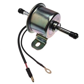 FridayParts 12V 2 Wires Fuel Pump 240-8381 2408381 Compatible for Caterpillar CAT 301.6C 301.8C 302.5C 303.5C CR 303C CR 304 C CR 305 C CR