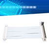 PCIE 4.0 X16 Extender 7.9in Right Angle 128Gbps Transmission Anti