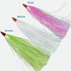 Bucktail Teasers Mylar Flash Teaser Tail Bucktail Teaser Rigs Flounder
