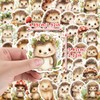 Pack of 50 Cute Hedgehog Stickers for Tumbler Luggage Skateboard