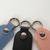 FUWAMORI Cremation Capsule Leather Cover Ashes Pendant Protective Case Key