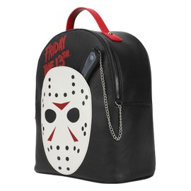 Friday The 13th Jason Mask Mini Backpack with Coin Pouch