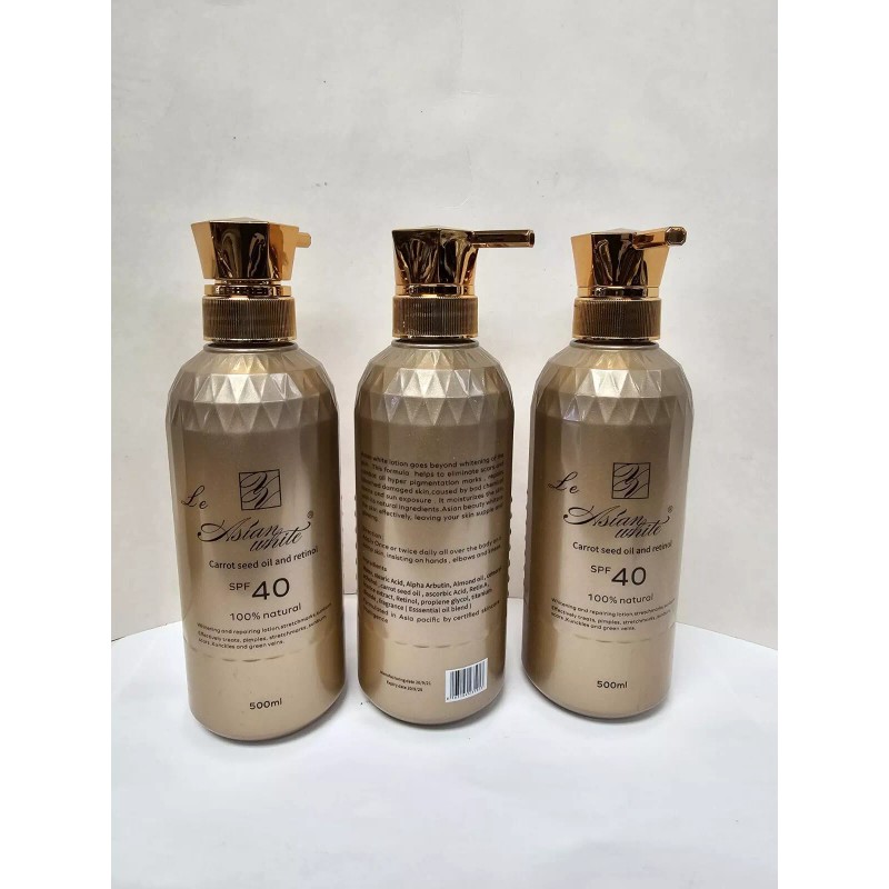 Secret 3x Asian white whitening body lotion 500ml