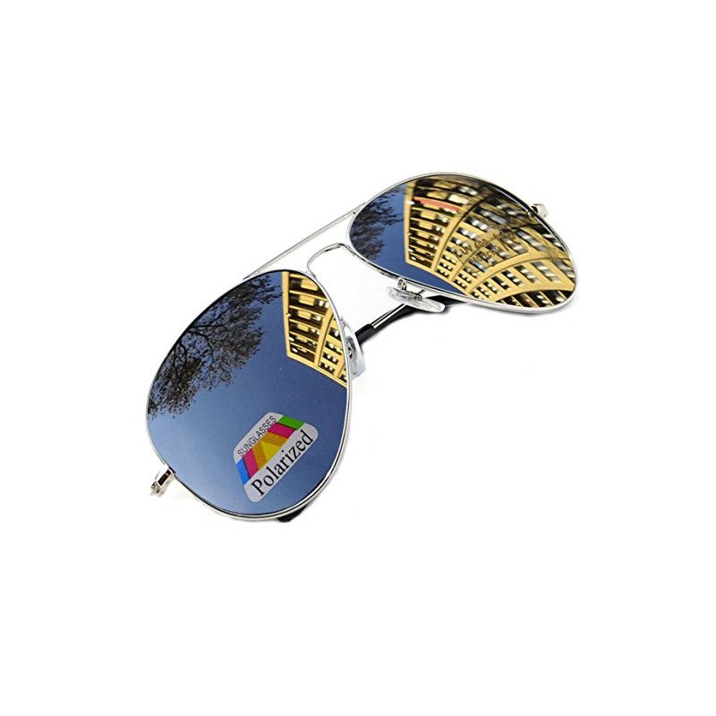 MFAZ Morefaz Ltd Herren Damen Lila Sonnenbrille Klassische Pilotenbrille Polarisierten