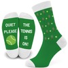 SC Products Novelty Tennis Socks Wimbledon Gifts | Size 6-12