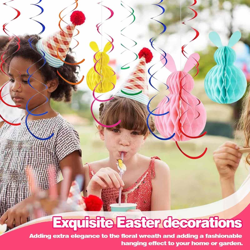 Easter Garland - Ultimate Easter Decoration for Hanging with Magnetic